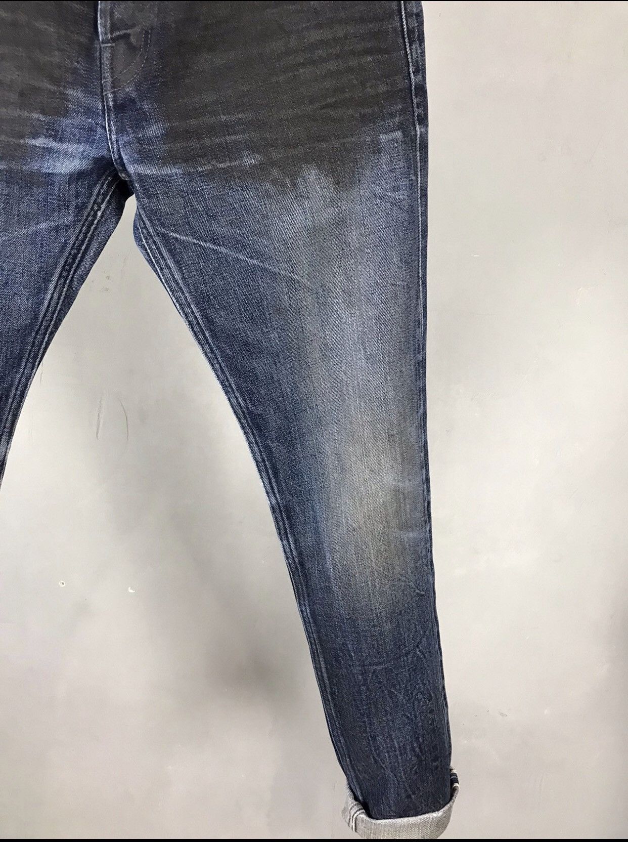 Allsaints Allsaints luxury distressed denim Selvedge jeans Size US 30 / EU 46 - 5 Thumbnail