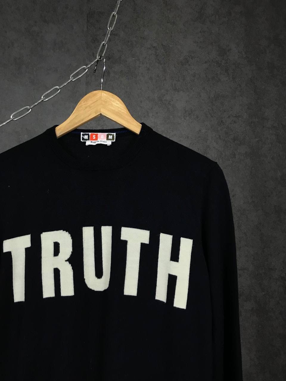 MSGM MSGM Truth luxury designer sweater Size US S / EU 44-46 / 1 - 2 Thumbnail