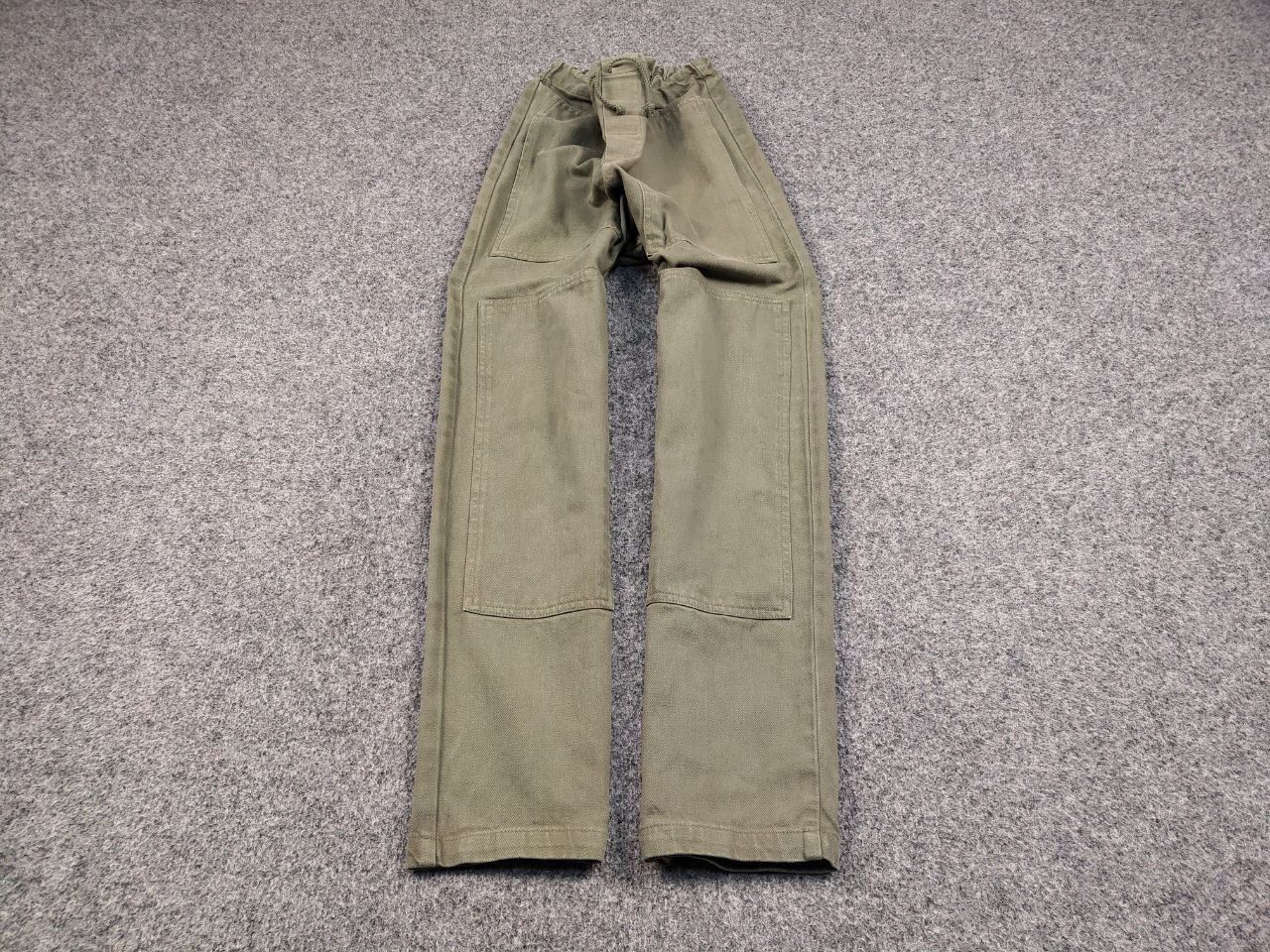 Japanese Brand Vintage Nico Nico Japan Green Double Knee Pants Size US 30 / EU 46 - 2 Thumbnail