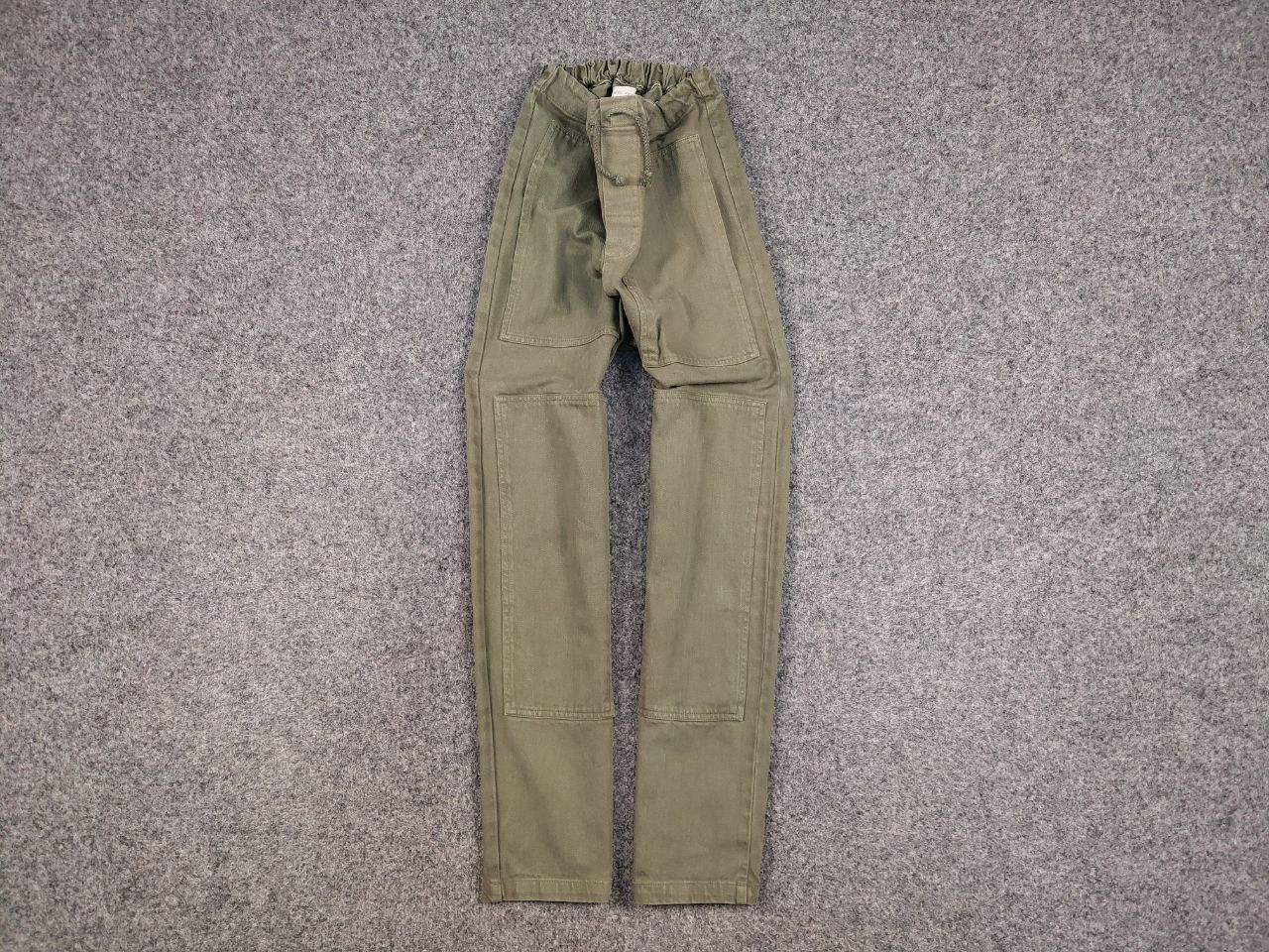 Japanese Brand Vintage Nico Nico Japan Green Double Knee Pants Size US 30 / EU 46 - 1 Thumbnail