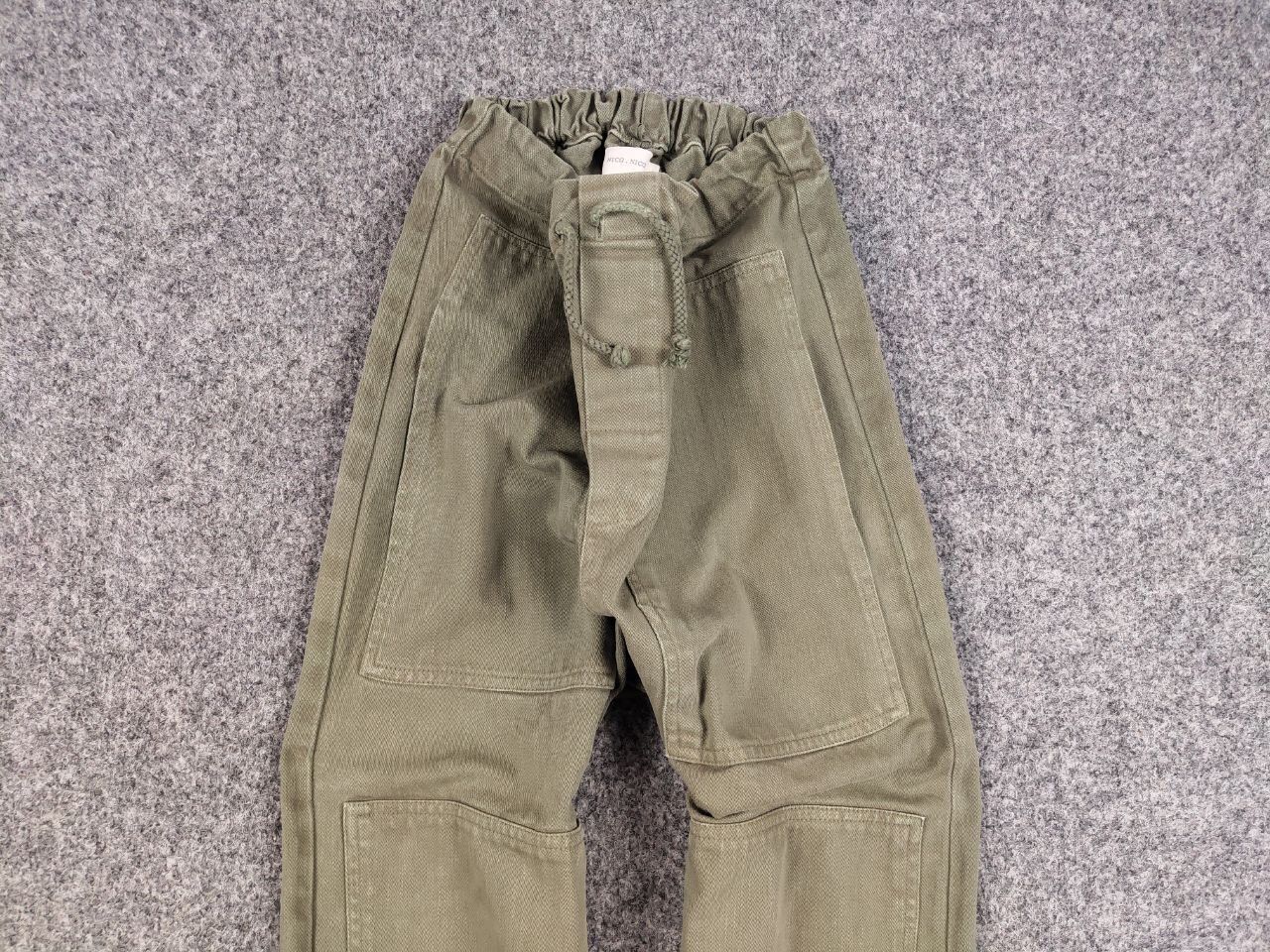 Japanese Brand Vintage Nico Nico Japan Green Double Knee Pants Size US 30 / EU 46 - 7 Thumbnail
