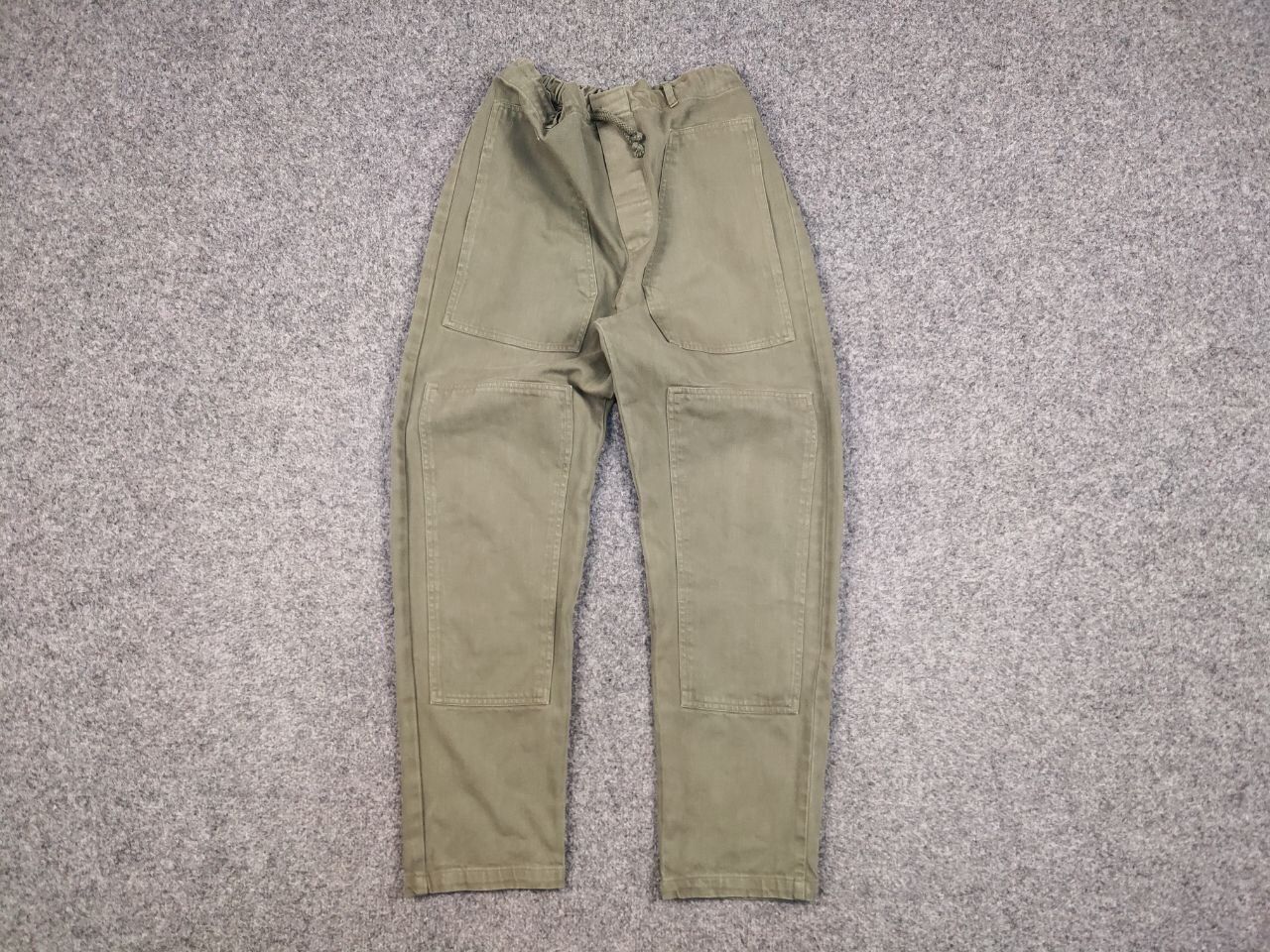 Japanese Brand Vintage Nico Nico Japan Green Double Knee Pants Size US 30 / EU 46 - 13 Thumbnail