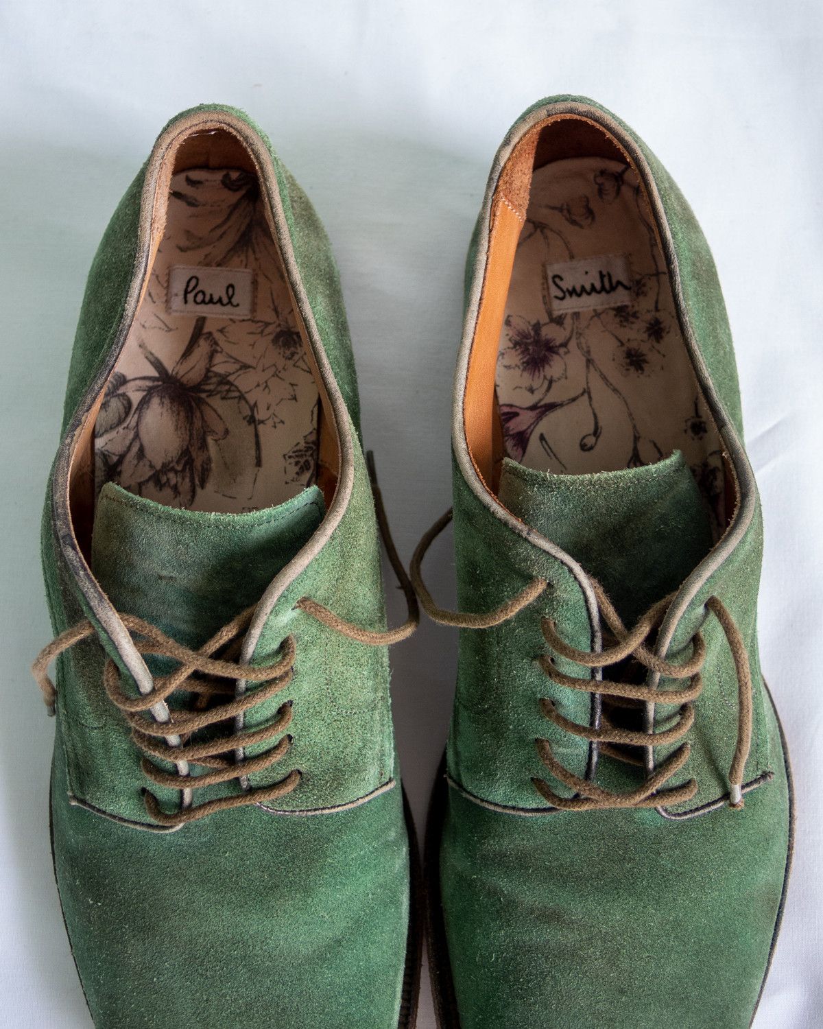 Paul Smith × Vintage Paul Smith hand bleached shoes Size US 8.5 / EU 41-42 - 7 Thumbnail