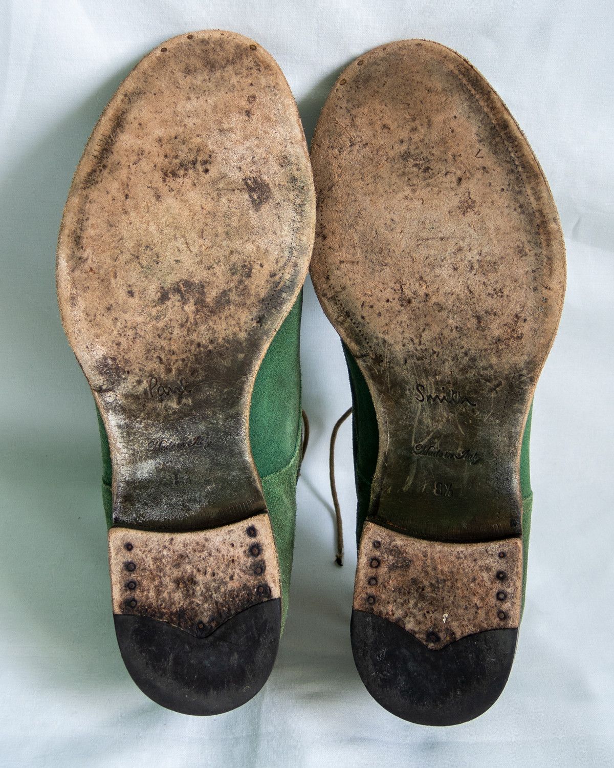 Paul Smith × Vintage Paul Smith hand bleached shoes Size US 8.5 / EU 41-42 - 11 Thumbnail