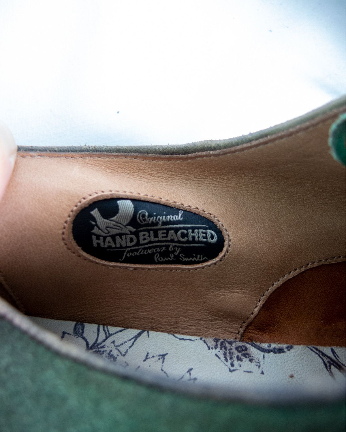 Paul Smith × Vintage Paul Smith hand bleached shoes Size US 8.5 / EU 41-42 - 10 Thumbnail