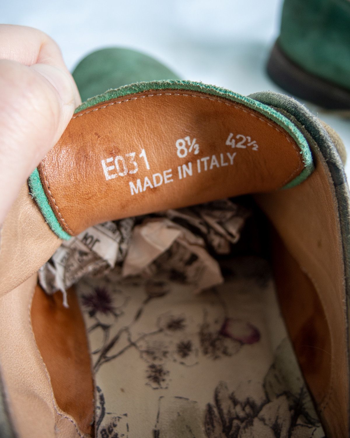 Paul Smith × Vintage Paul Smith hand bleached shoes Size US 8.5 / EU 41-42 - 12 Thumbnail