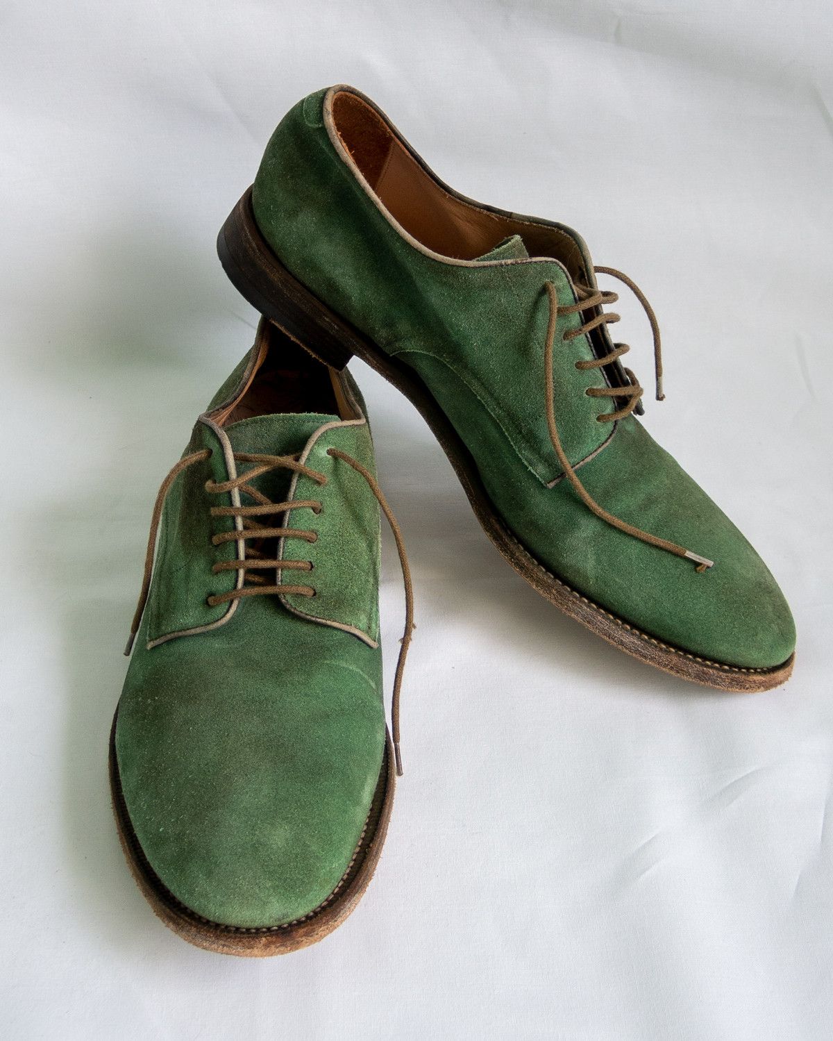 Paul Smith × Vintage Paul Smith hand bleached shoes Size US 8.5 / EU 41-42 - 3 Thumbnail