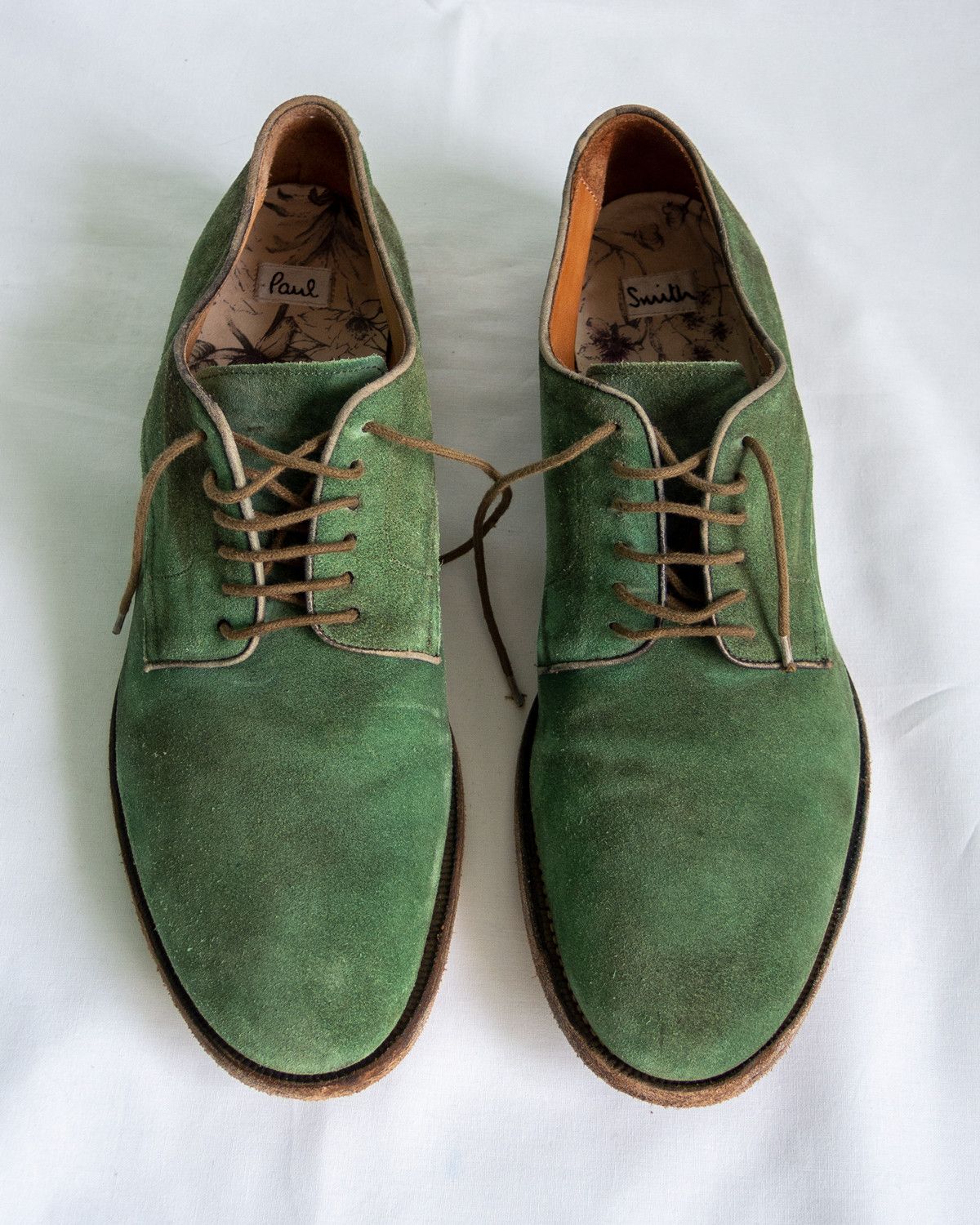 Paul Smith × Vintage Paul Smith hand bleached shoes Size US 8.5 / EU 41-42 - 4 Thumbnail