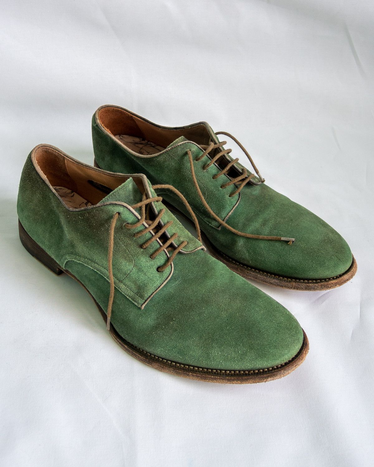 Paul Smith × Vintage Paul Smith hand bleached shoes Size US 8.5 / EU 41-42 - 1 Thumbnail