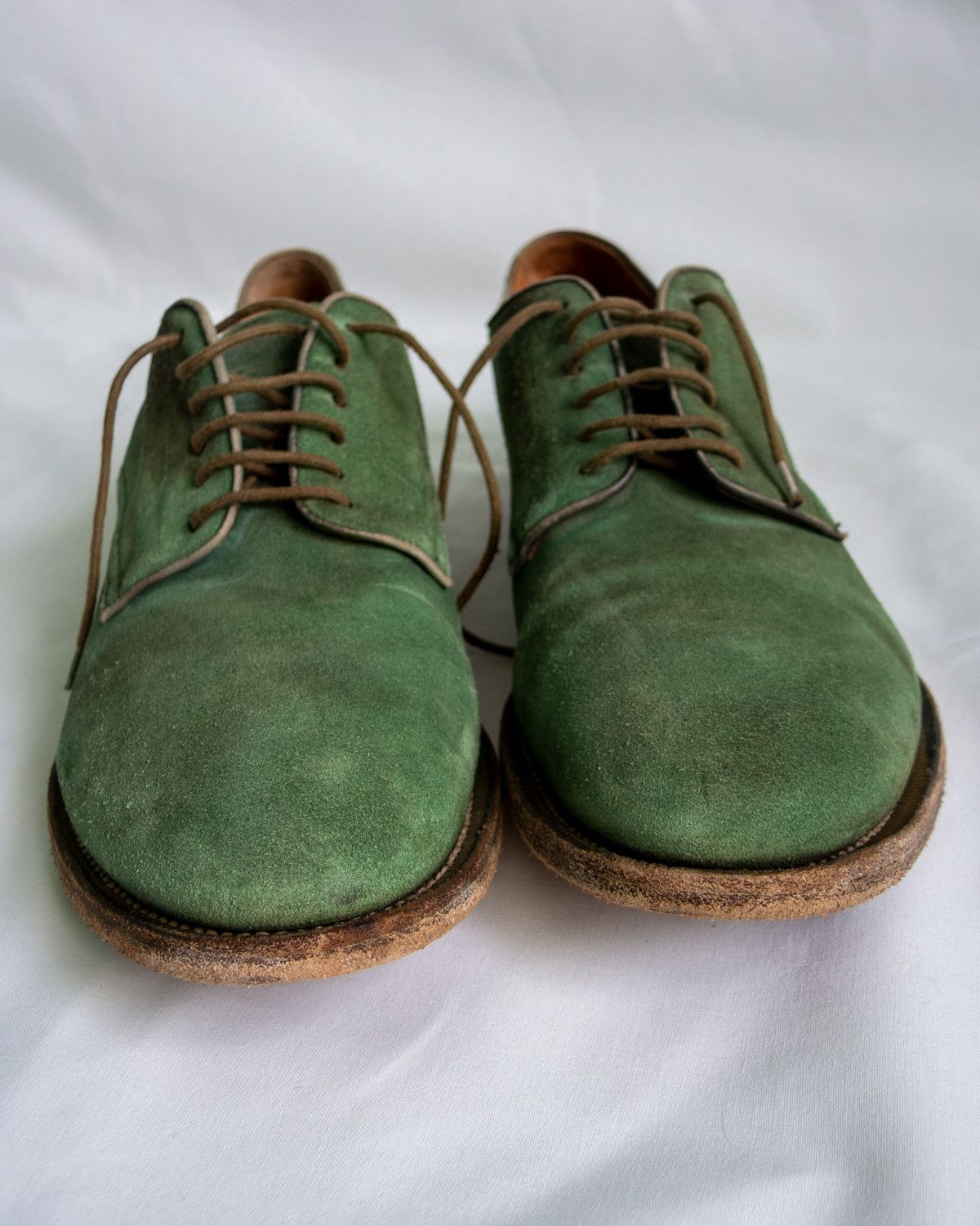 Paul Smith × Vintage Paul Smith hand bleached shoes Size US 8.5 / EU 41-42 - 5 Thumbnail