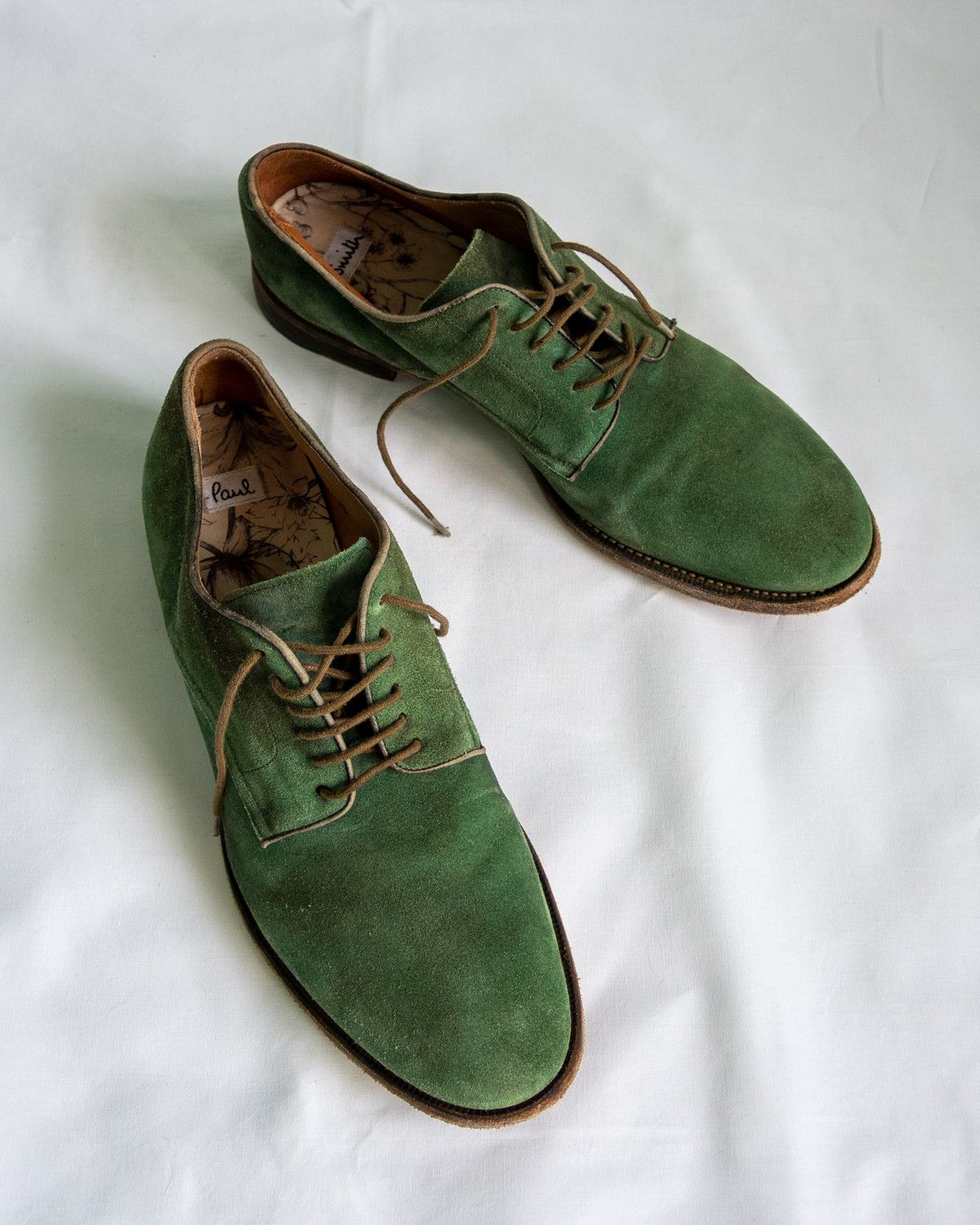 Paul Smith × Vintage Paul Smith hand bleached shoes Size US 8.5 / EU 41-42 - 13 Thumbnail