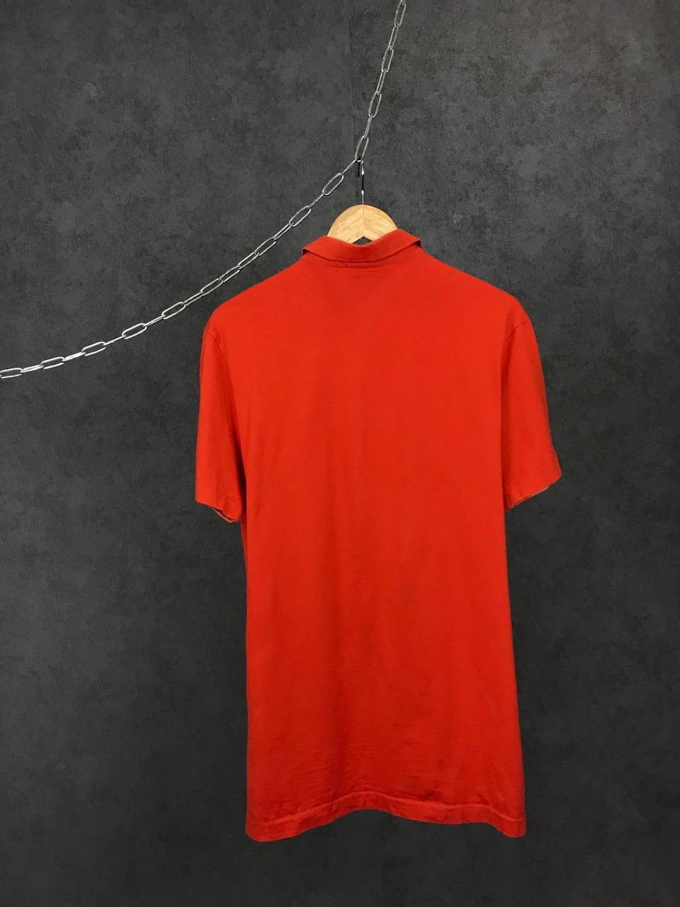 Lacoste Lacoste vintage luxury orange polo tee Size US XL / EU 56 / 4 - 5 Thumbnail