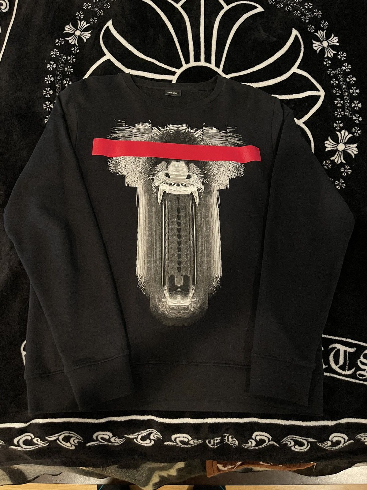 Marcelo Burlon Adam Ape Crewneck