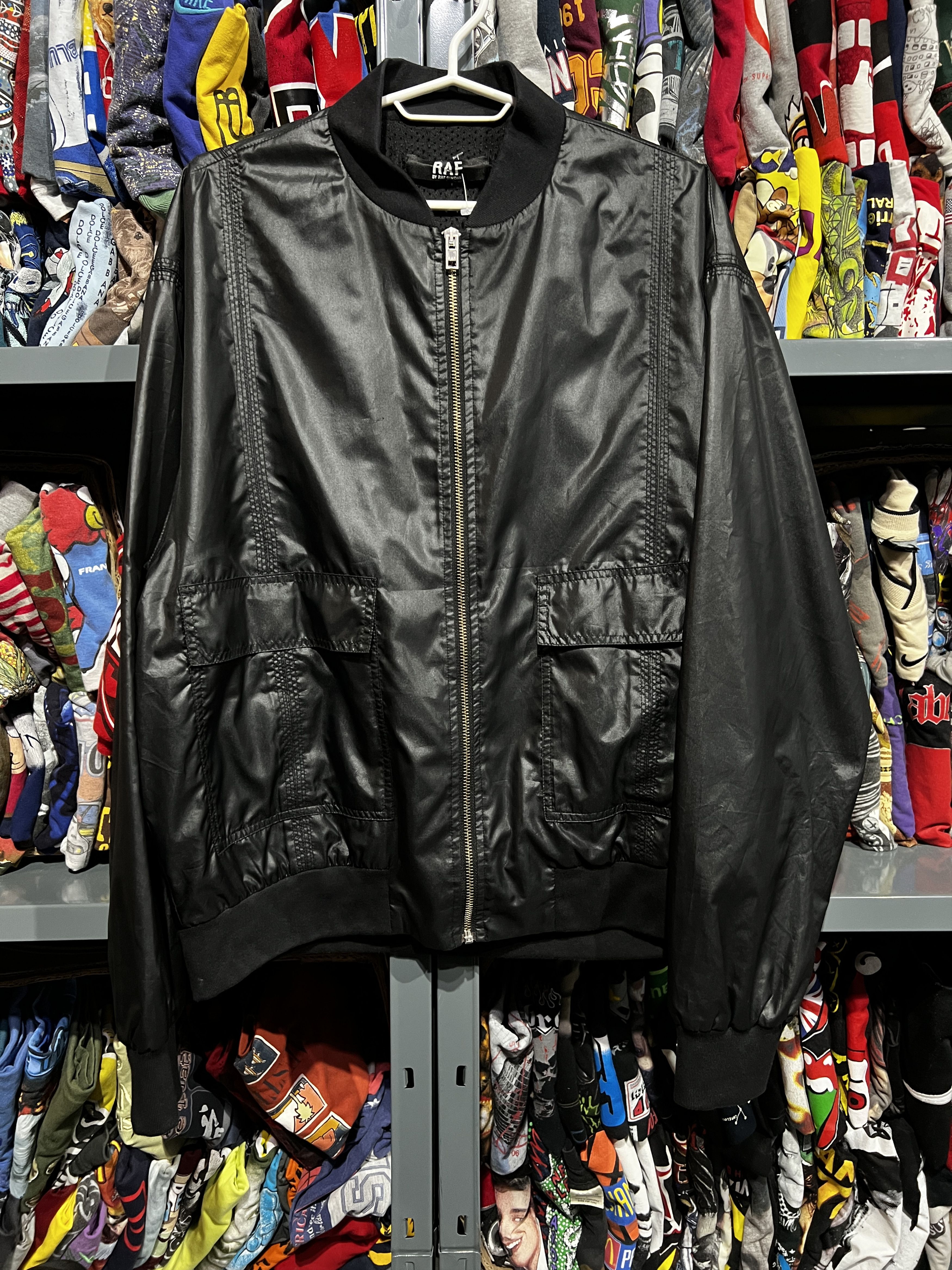 Leather Bomber Raf Simons Bomber Buy Raf Simons Riot Zip Off