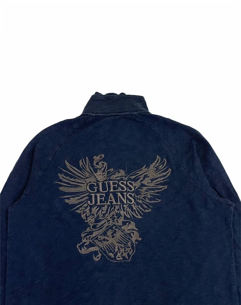 Guess GUESS JEANS Sweater Full Zip embroidered logo Size US L / EU 52-54 / 3 - 5 Thumbnail