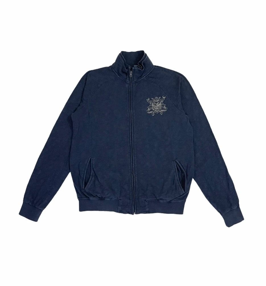 Guess GUESS JEANS Sweater Full Zip embroidered logo Size US L / EU 52-54 / 3 - 2 Thumbnail