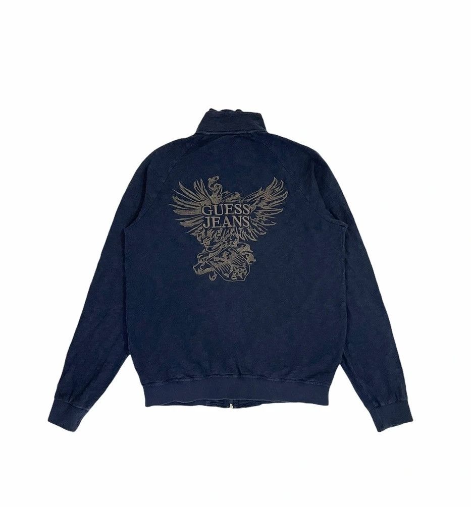 Guess GUESS JEANS Sweater Full Zip embroidered logo Size US L / EU 52-54 / 3 - 1 Thumbnail
