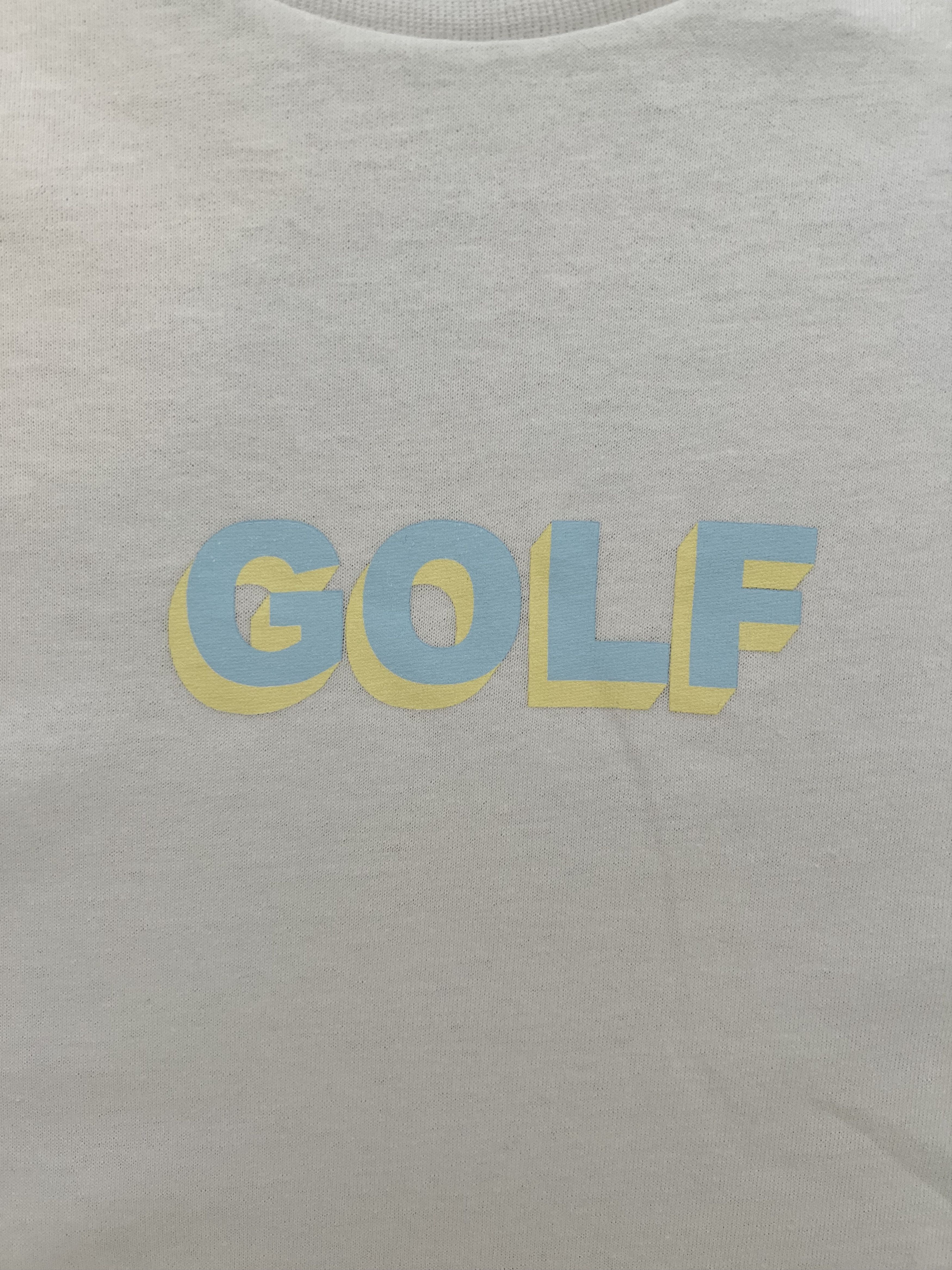 Golf Wang 💚 Golf Wang 3D Logo Tee White & Blue Medium NEW Size US M / EU 48-50 / 2 - 3 Thumbnail
