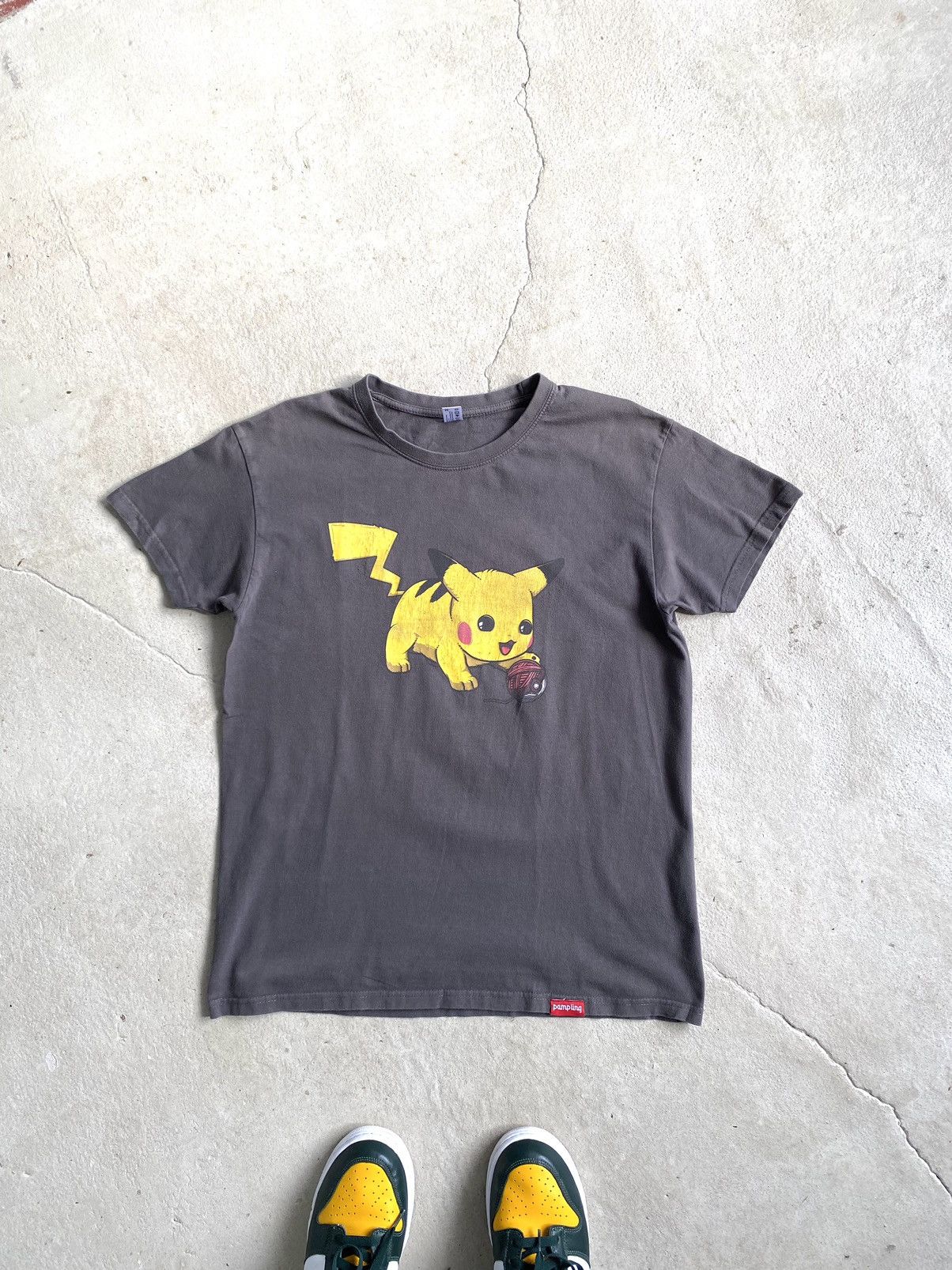 Vintage 00’s Vintage Pokemon Picachu T Shirt Japan Movie Game Size US M / EU 48-50 / 2 - 1 Thumbnail