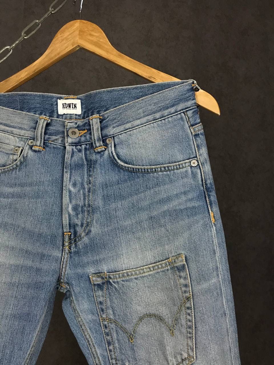 Edwin Edwin x Hikids Japanese brand jeans Size US 30 / EU 46 - 2 Thumbnail