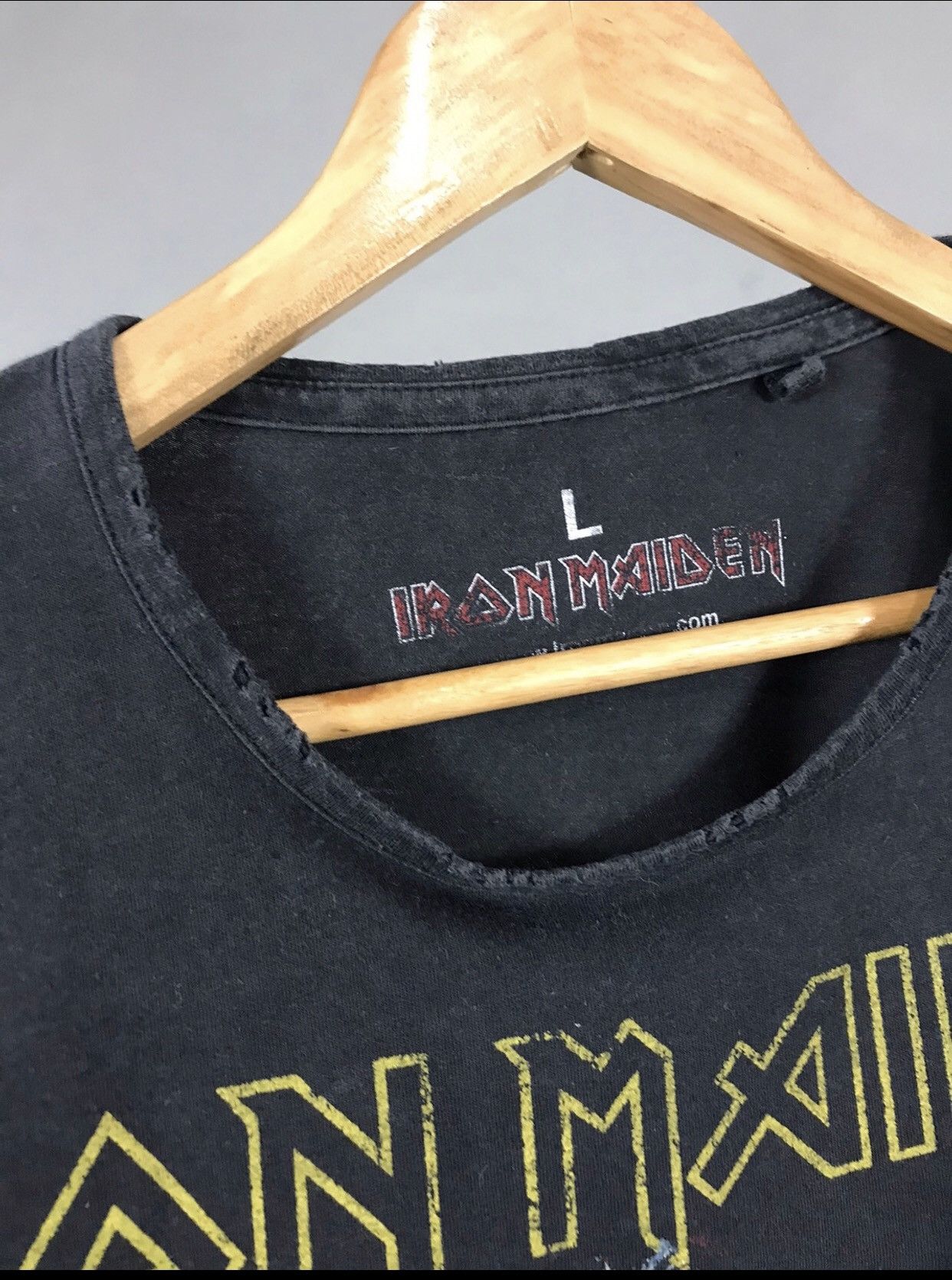 Iron Maiden Iron Maiden 2009 Vintage Rock Band Tee Size US L / EU 52-54 / 3 - 6 Thumbnail