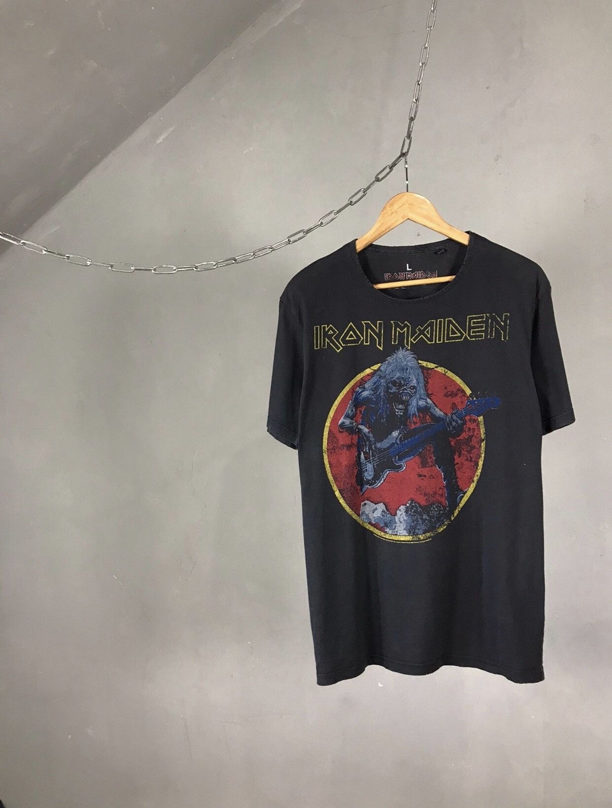 2009 hot Iron Maiden AOP Adult Sz XL English Heavy Metal Bands Music Fans UK 70s 80s