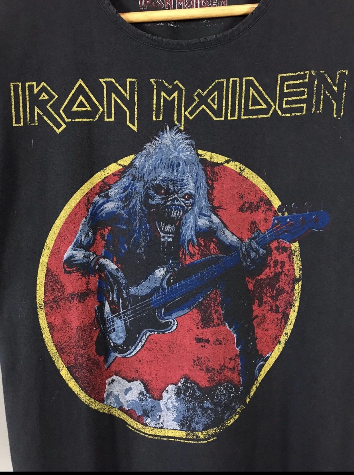 Iron Maiden Iron Maiden 2009 Vintage Rock Band Tee Size US L / EU 52-54 / 3 - 3 Thumbnail