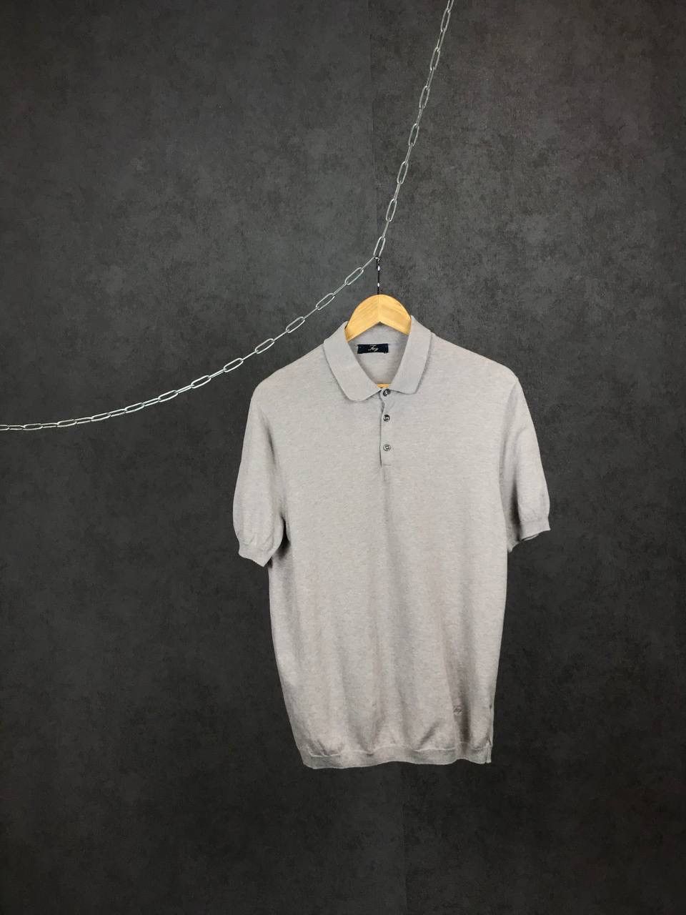 Fay Fay luxury street fashion polo tee Size US M / EU 48-50 / 2 - 1 Thumbnail