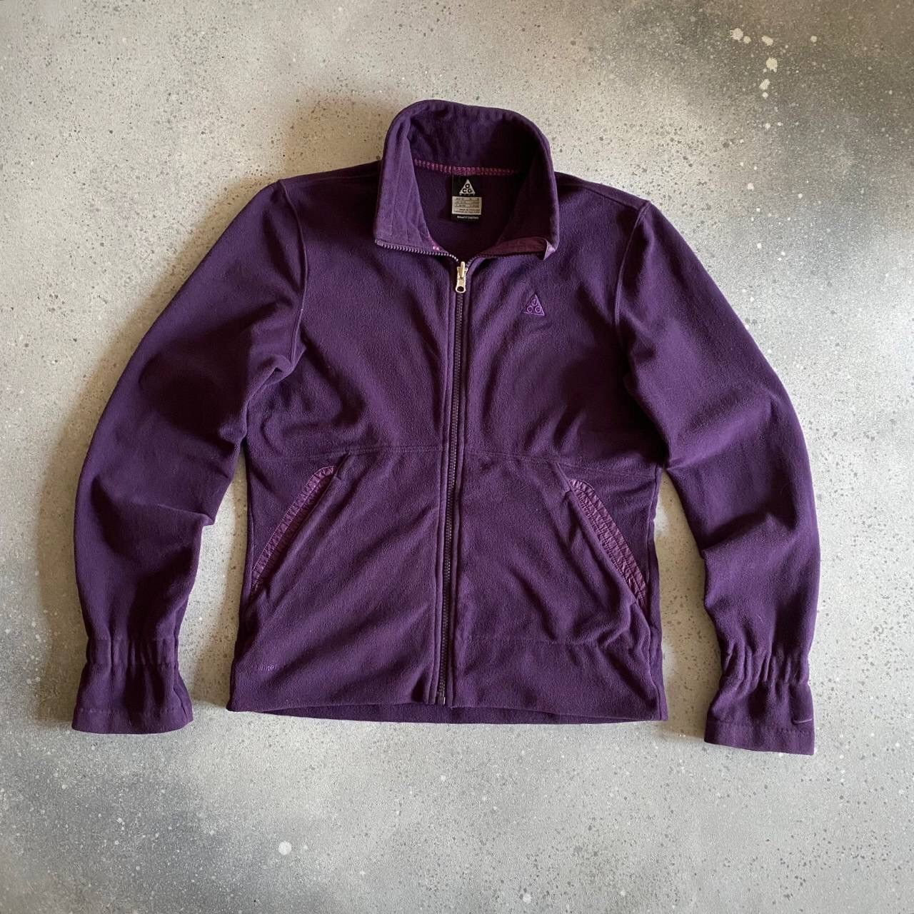 Nike × Nike ACG NIKE ACG PURPLE FLEECE ZIP JACKET Y2K Size US S / EU 44-46 / 1 - 1 Thumbnail