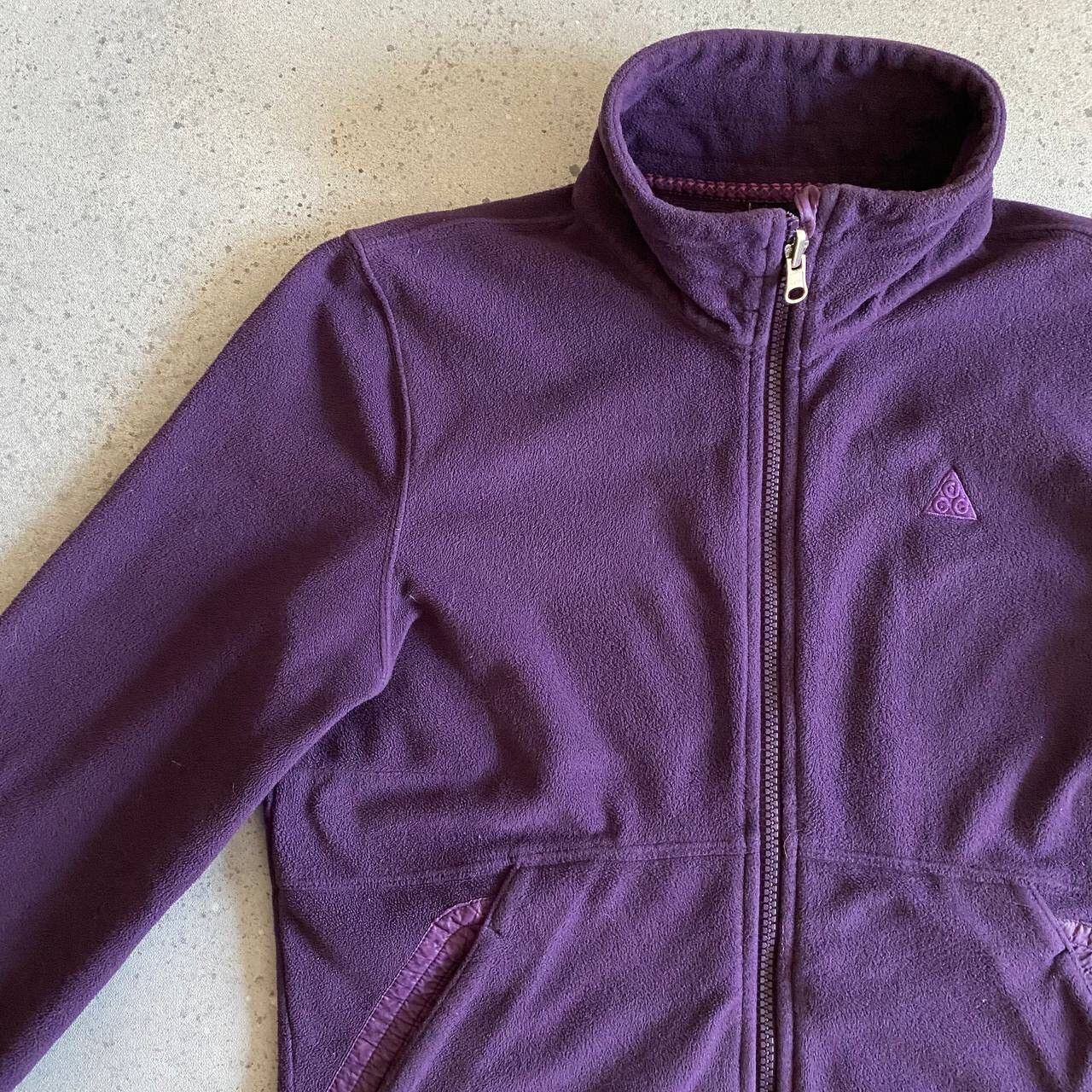 Nike × Nike ACG NIKE ACG PURPLE FLEECE ZIP JACKET Y2K Size US S / EU 44-46 / 1 - 6 Thumbnail