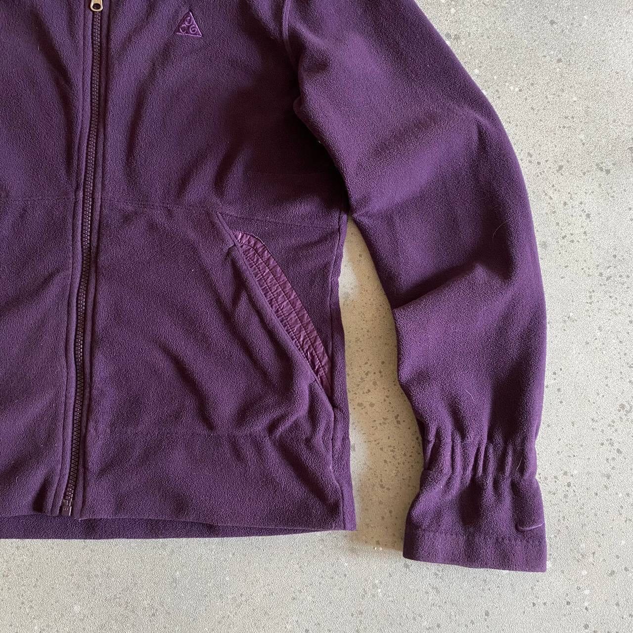 Nike × Nike ACG NIKE ACG PURPLE FLEECE ZIP JACKET Y2K Size US S / EU 44-46 / 1 - 10 Thumbnail