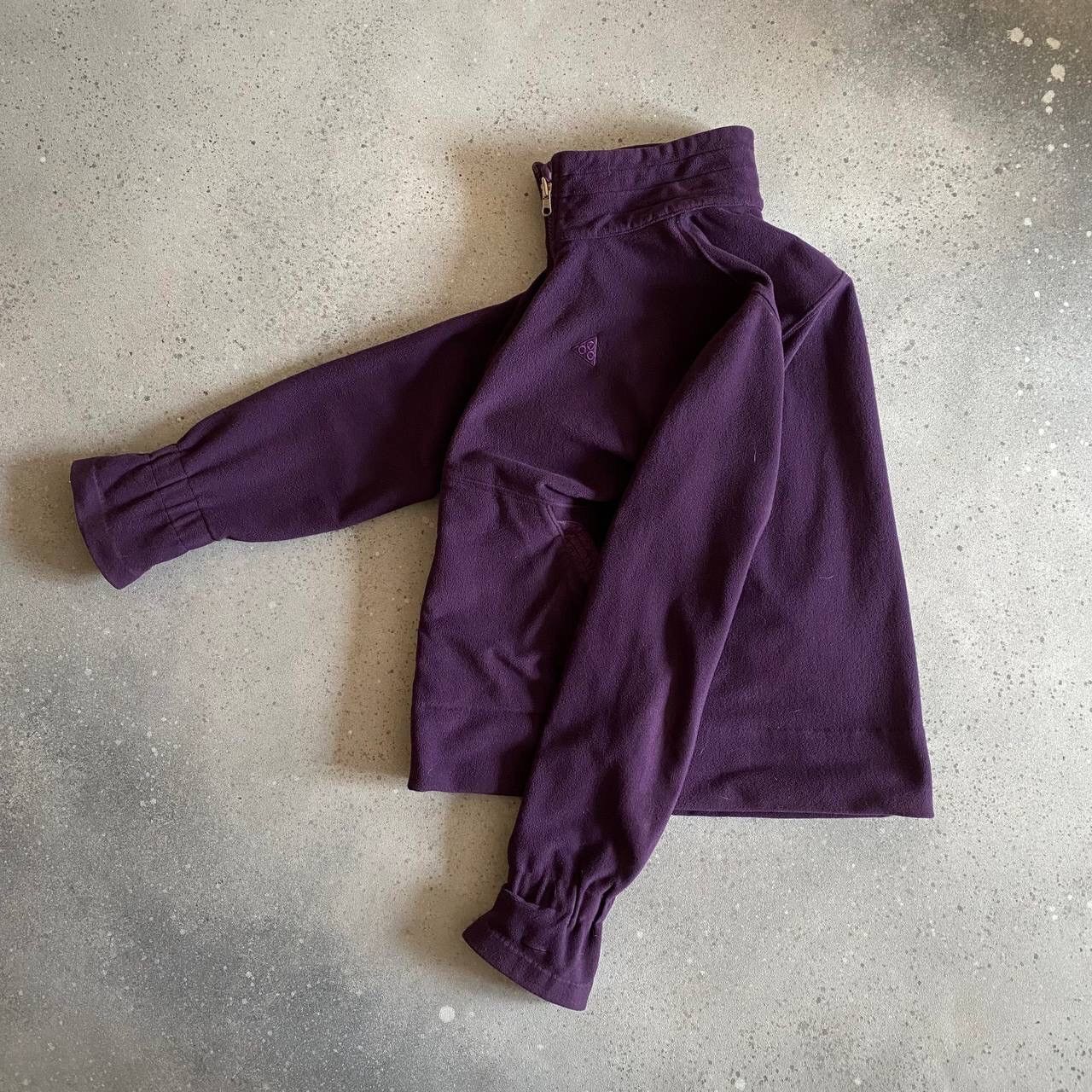 Nike × Nike ACG NIKE ACG PURPLE FLEECE ZIP JACKET Y2K Size US S / EU 44-46 / 1 - 2 Thumbnail