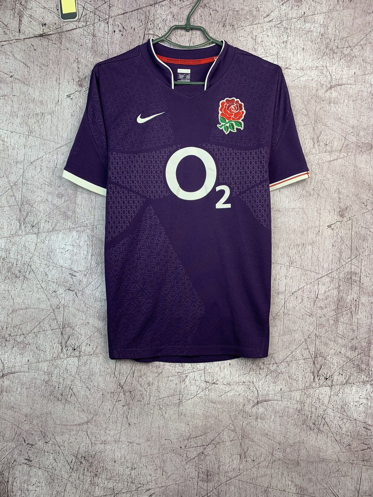 Nike Vintage Nike England Rugby Jersey T-Shirt Size US S / EU 44-46 / 1 - 1 Thumbnail