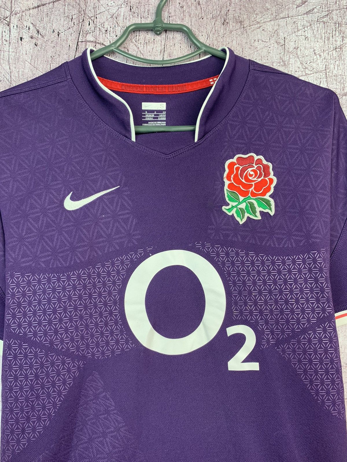 Nike Vintage Nike England Rugby Jersey T-Shirt Size US S / EU 44-46 / 1 - 2 Thumbnail