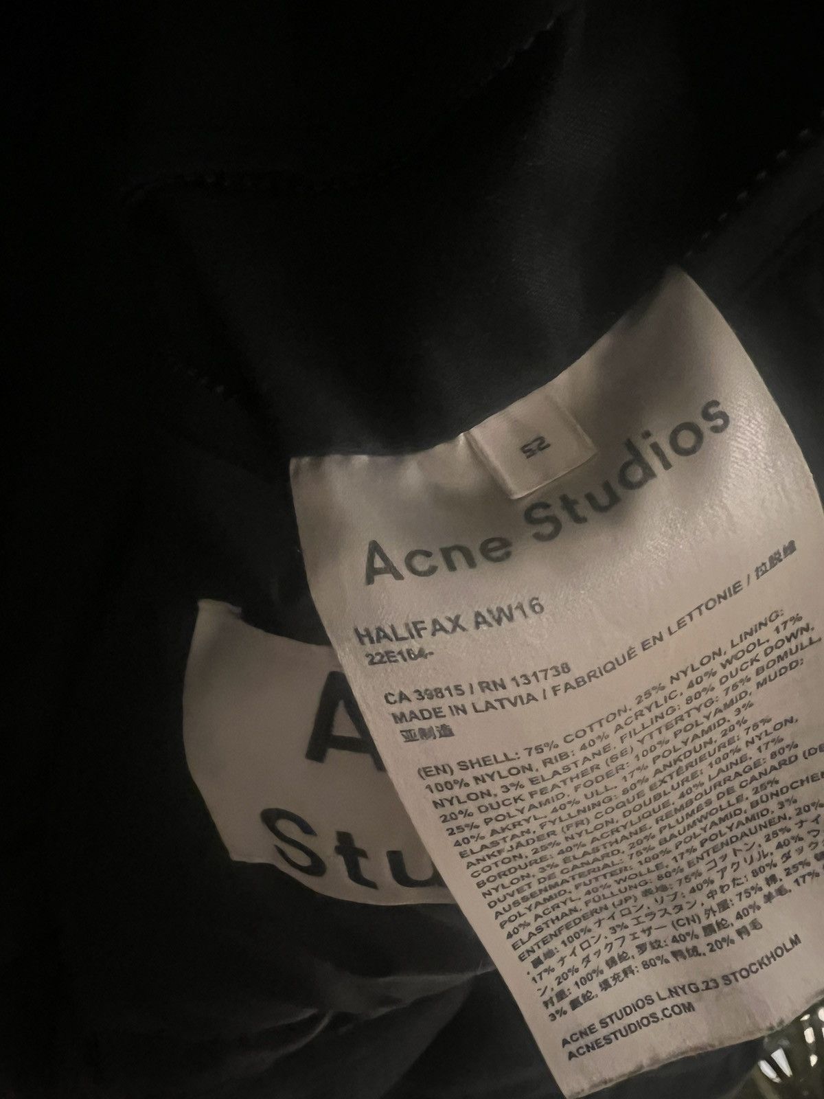 Acne Studios Acne studios Halifax parka Size US L / EU 52-54 / 3 - 3 Thumbnail