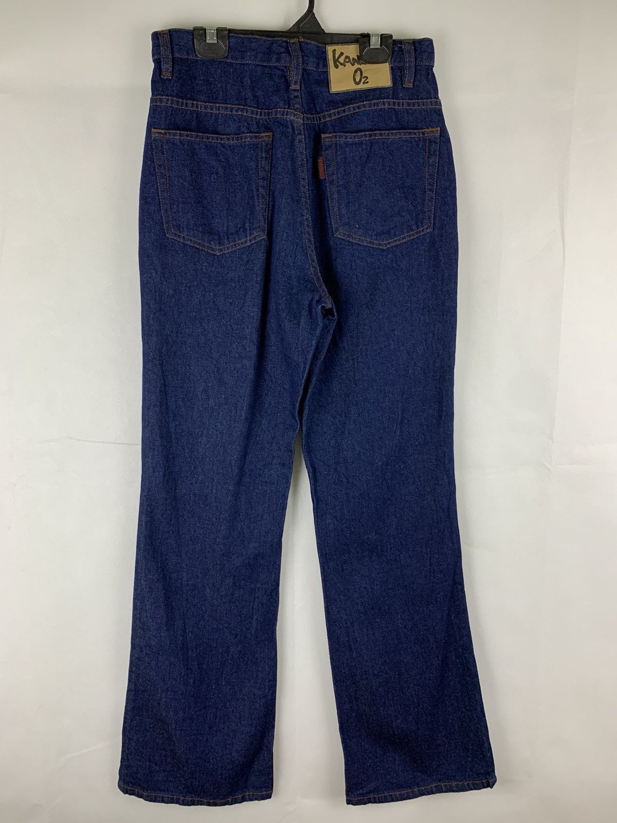 Japanese Brand × Kansai Yamamoto Kansai Yamamoto Flare Denim Pants Size US 28 / EU 44 - 5 Thumbnail