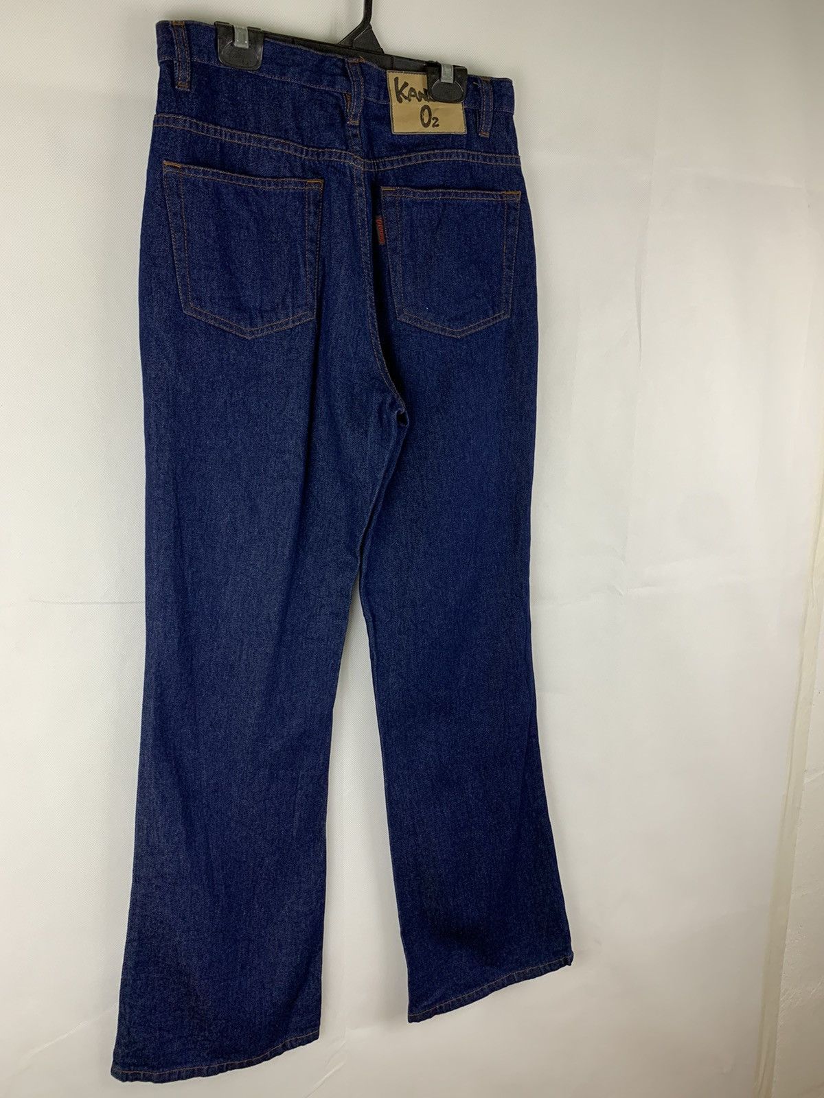 Japanese Brand × Kansai Yamamoto Kansai Yamamoto Flare Denim Pants Size US 28 / EU 44 - 6 Thumbnail