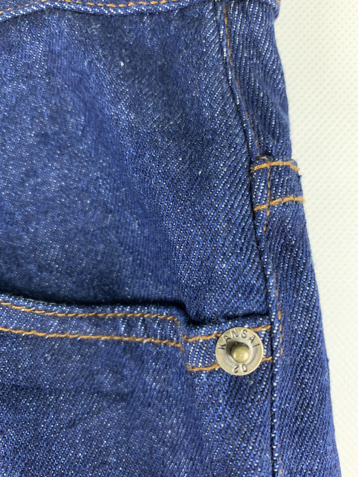 Japanese Brand × Kansai Yamamoto Kansai Yamamoto Flare Denim Pants Size US 28 / EU 44 - 11 Thumbnail