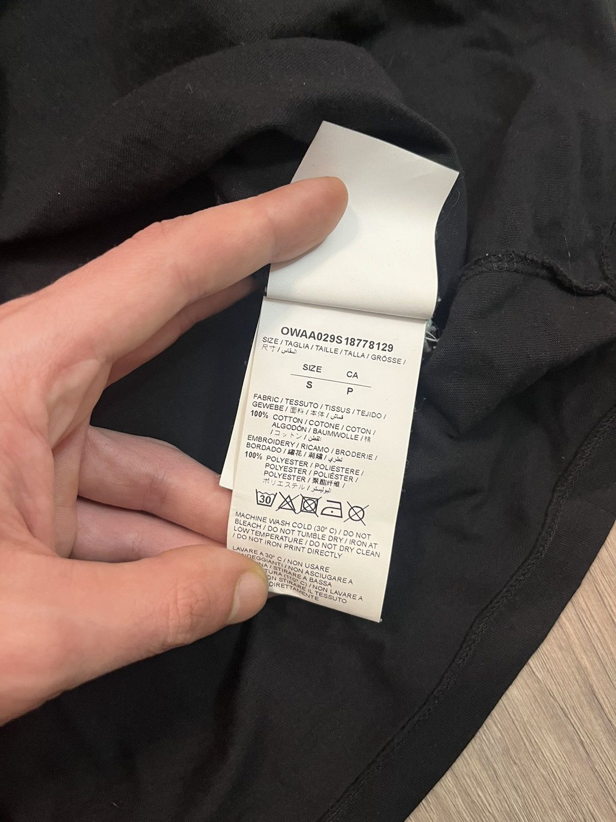 Off-White SS18 Off-White All Rights Reserved T-Shirt Size S / US 4 / IT 40 - 5 Thumbnail