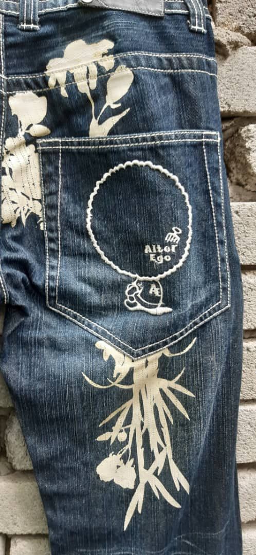 Art Comes First × Japanese Brand Alter Ego Denim pants Size US 28 / EU 44 - 8 Thumbnail