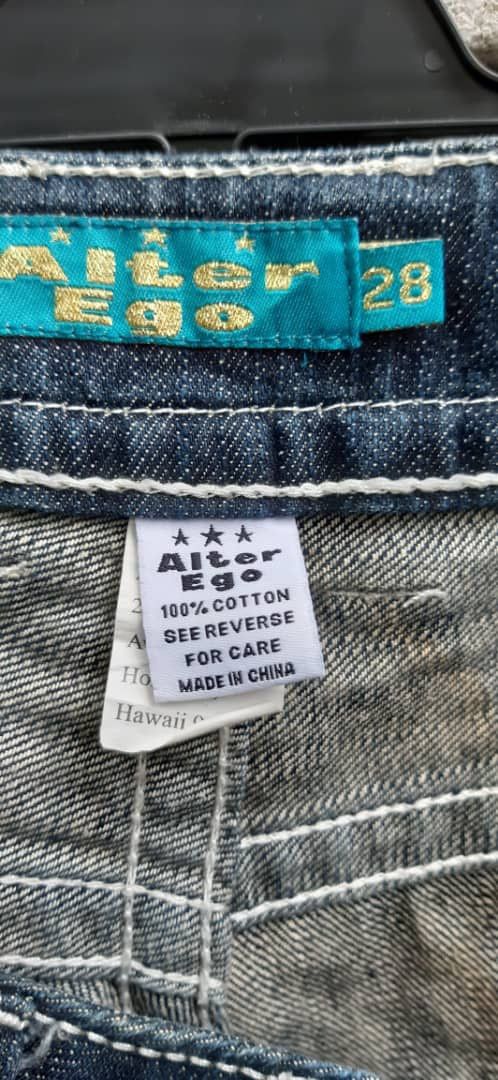 Art Comes First × Japanese Brand Alter Ego Denim pants Size US 28 / EU 44 - 13 Thumbnail