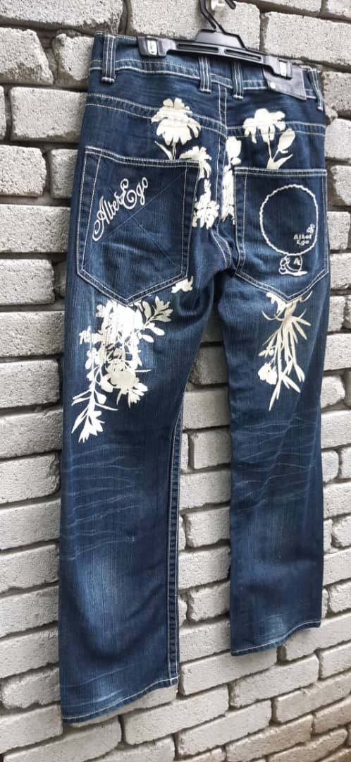 Art Comes First × Japanese Brand Alter Ego Denim pants Size US 28 / EU 44 - 7 Thumbnail