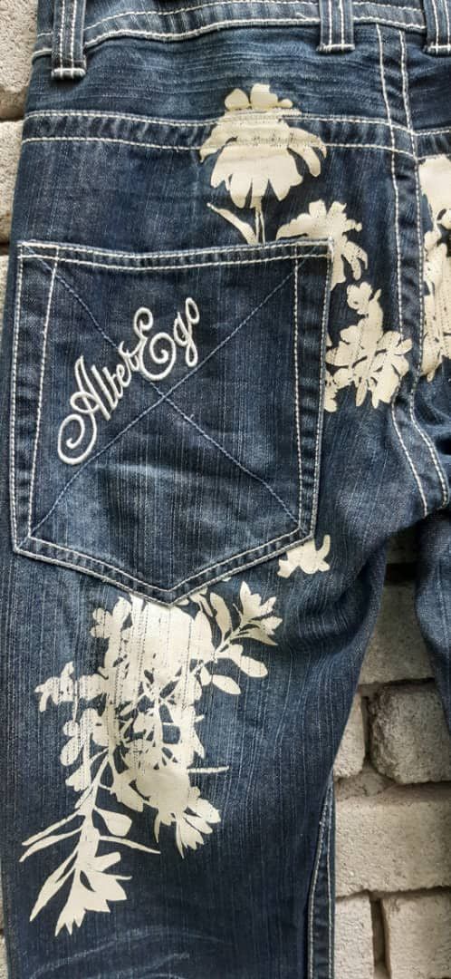 Art Comes First × Japanese Brand Alter Ego Denim pants Size US 28 / EU 44 - 9 Thumbnail