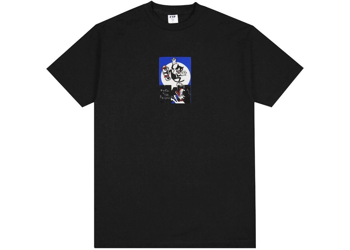 Fuck The Population FTP Cats Tee Black XL Size US XL / EU 56 / 4 - 3 Thumbnail