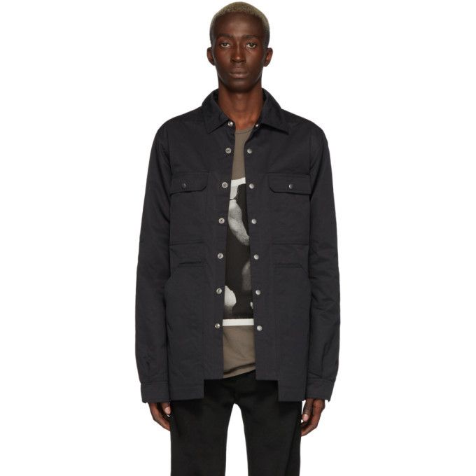 Rick Owens Drkshdw RICK OWENS DRKSHDW CARGO OVERSHIRT Size US M / EU 48-50 / 2 - 1 Thumbnail