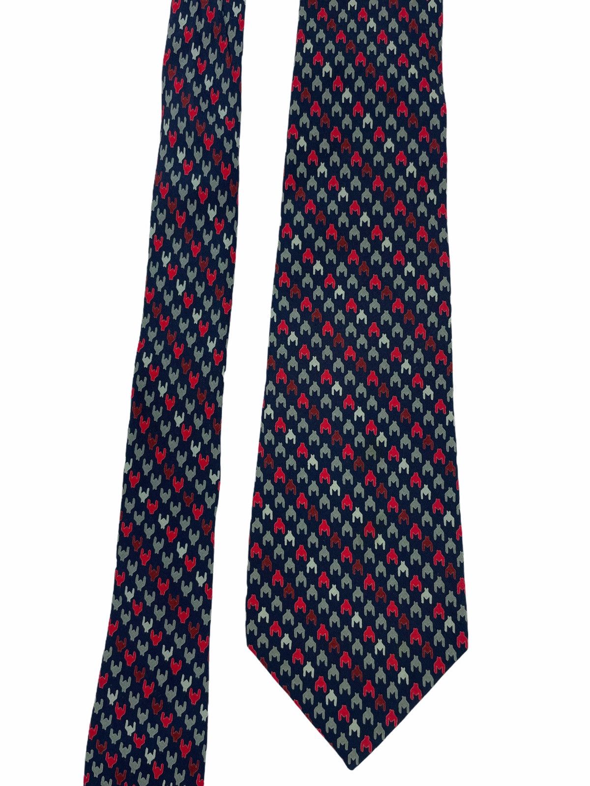 Yves Saint Laurent Yves Saint Laurent 1980s Silk Necktie Size ONE SIZE - 6 Thumbnail