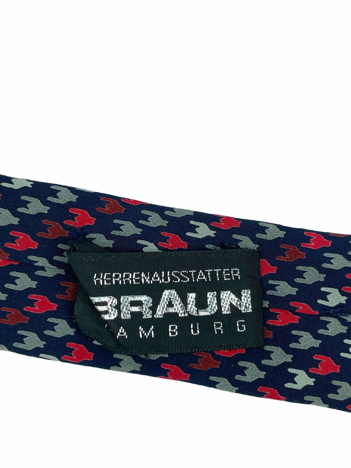 Yves Saint Laurent Yves Saint Laurent 1980s Silk Necktie Size ONE SIZE - 4 Thumbnail