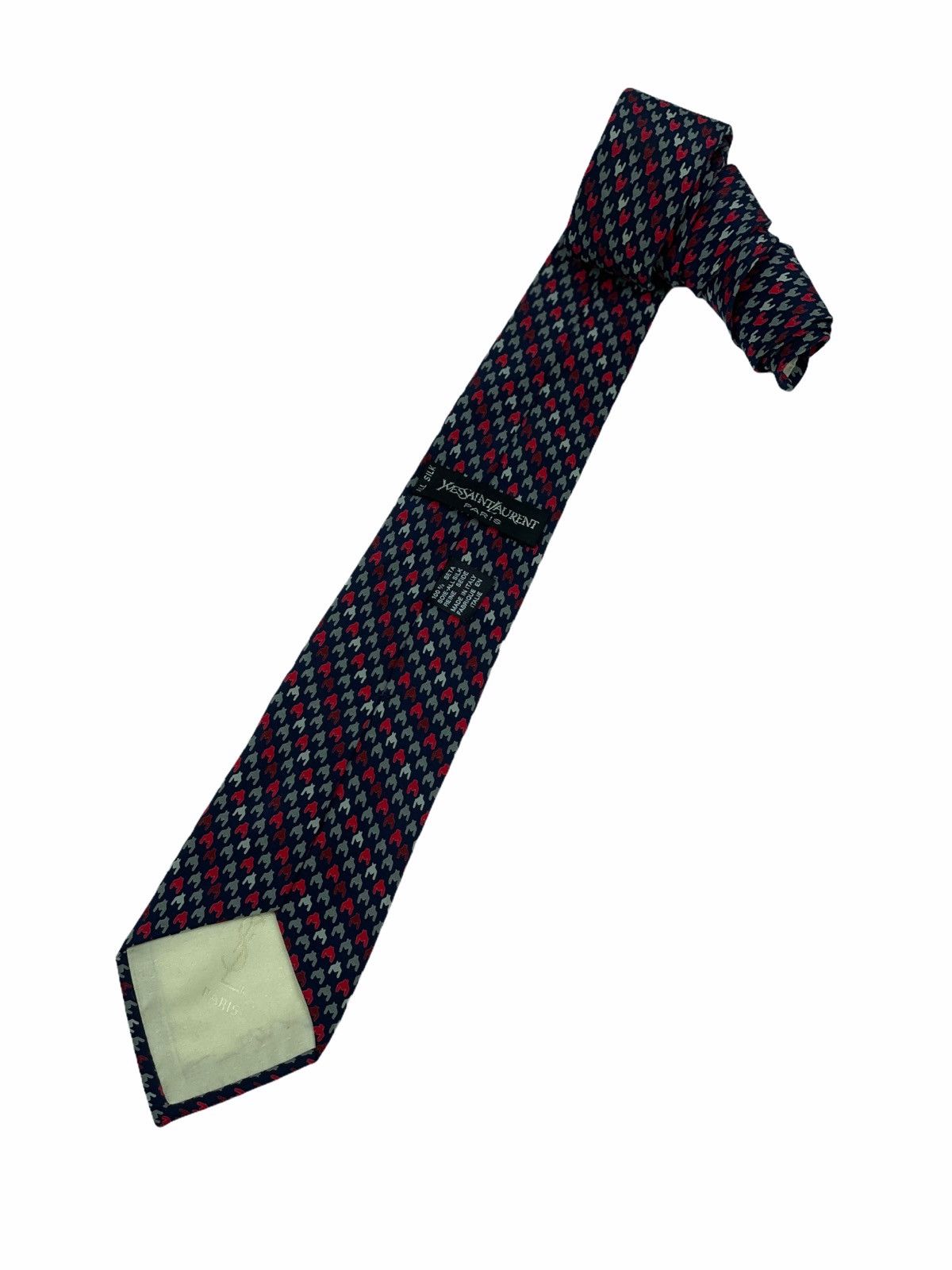 Yves Saint Laurent Yves Saint Laurent 1980s Silk Necktie Size ONE SIZE - 1 Thumbnail