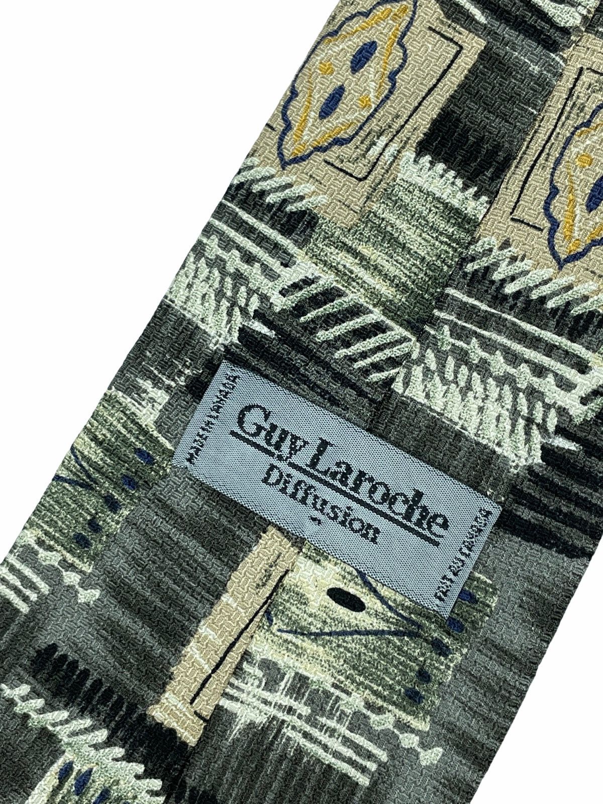 Guy Laroche Guy Laroche Vintage Silk Necktie Size ONE SIZE - 3 Thumbnail
