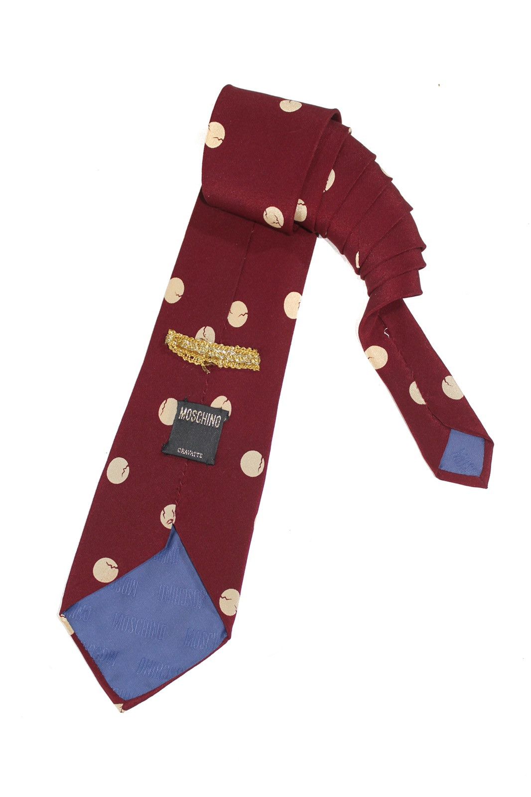 Moschino Moschino silk tie polka dot Size ONE SIZE - 1 Thumbnail